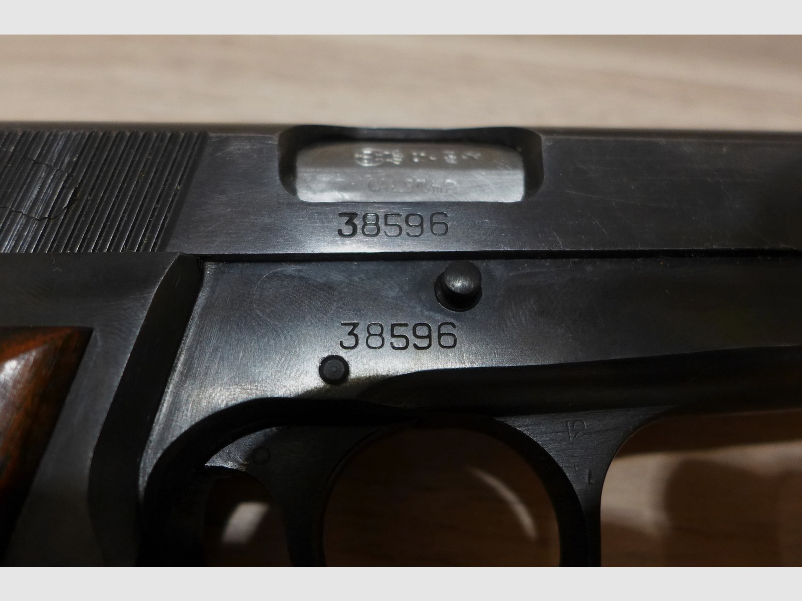FN 9mm ehem. Gendarmeriepistole