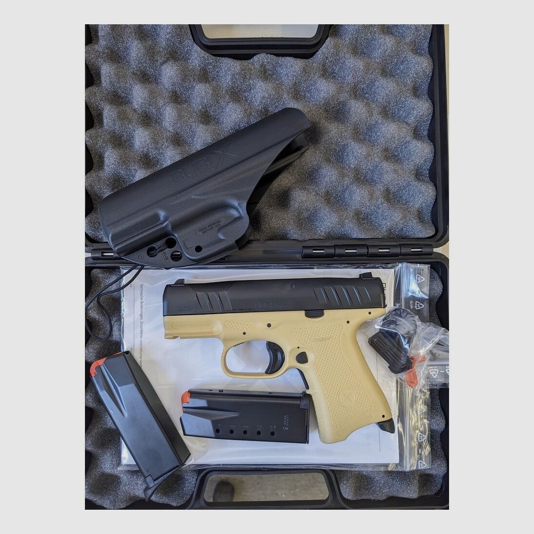 BubiX BRO 9mm Luger 9 mm Subcompact Pistol