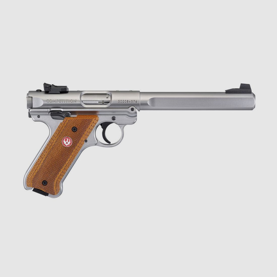 Ruger MARK IV COMPETITION .22 LR 6.9"/17.48CM SATINIZED STAINLESS STEEL