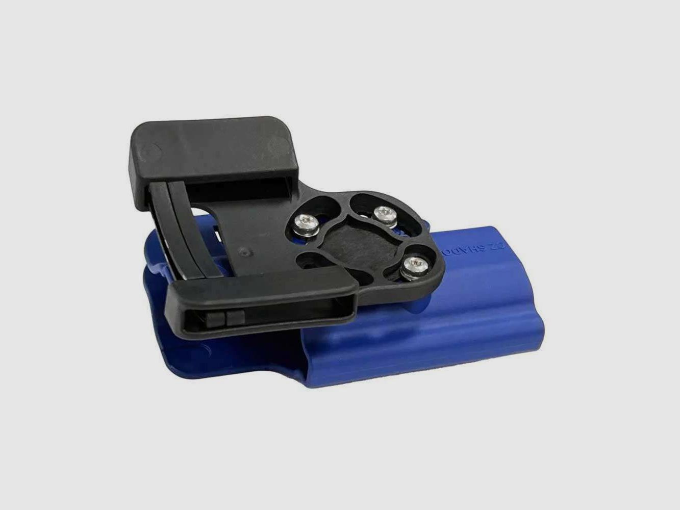 DAA Max IDPA Holster, Farbe: Blau, Version für Hand: Rechte Hand, Pistolenart: CZ Shadow 2 / SP01 / 75 / Tan Stock II, Bild 1 von 3