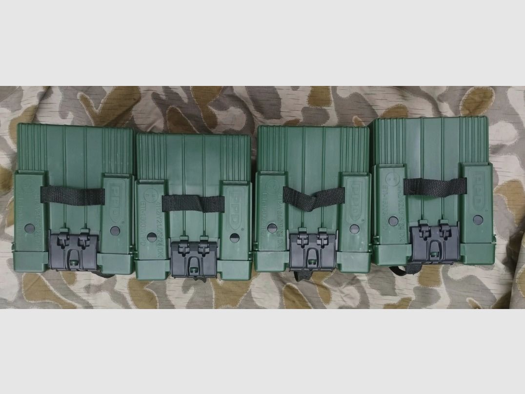 Original Bundeswehr Munitionskiste M2A1 Kunststoff Ammo Box  neuModell Konvolut 
