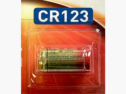 CR 123 A battery