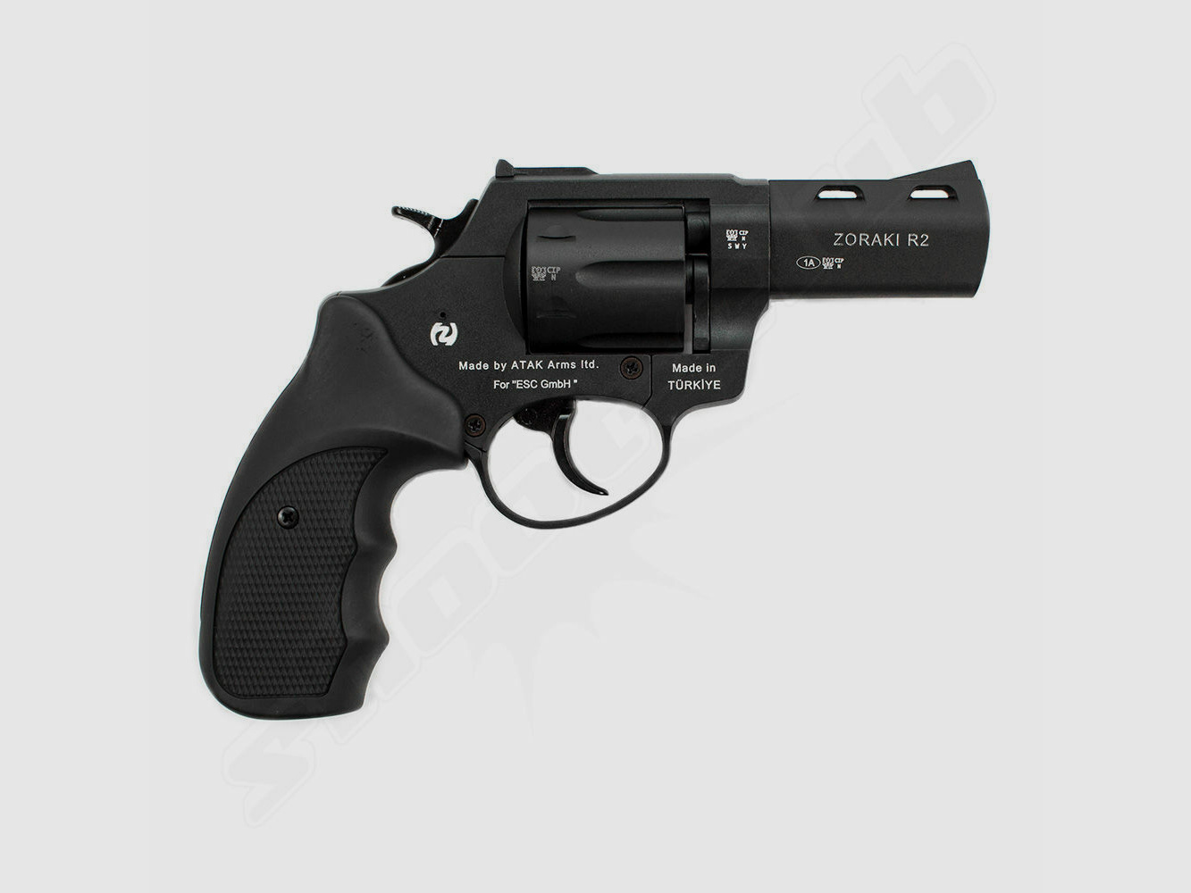 Zoraki revolver a salve R2 3'' 9mm R.K. nero