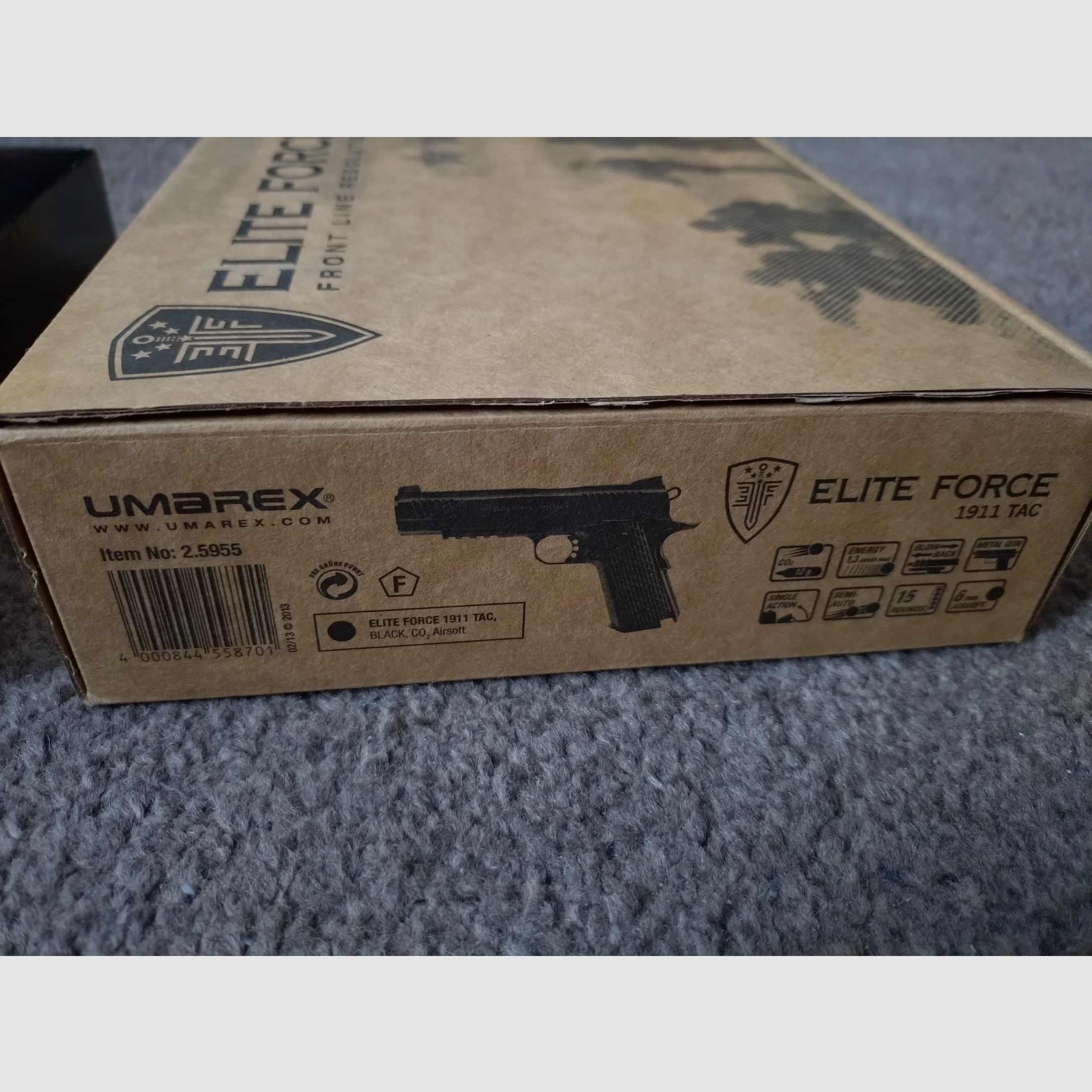 Elite Force 1911 TAC Co2 Airsoft
