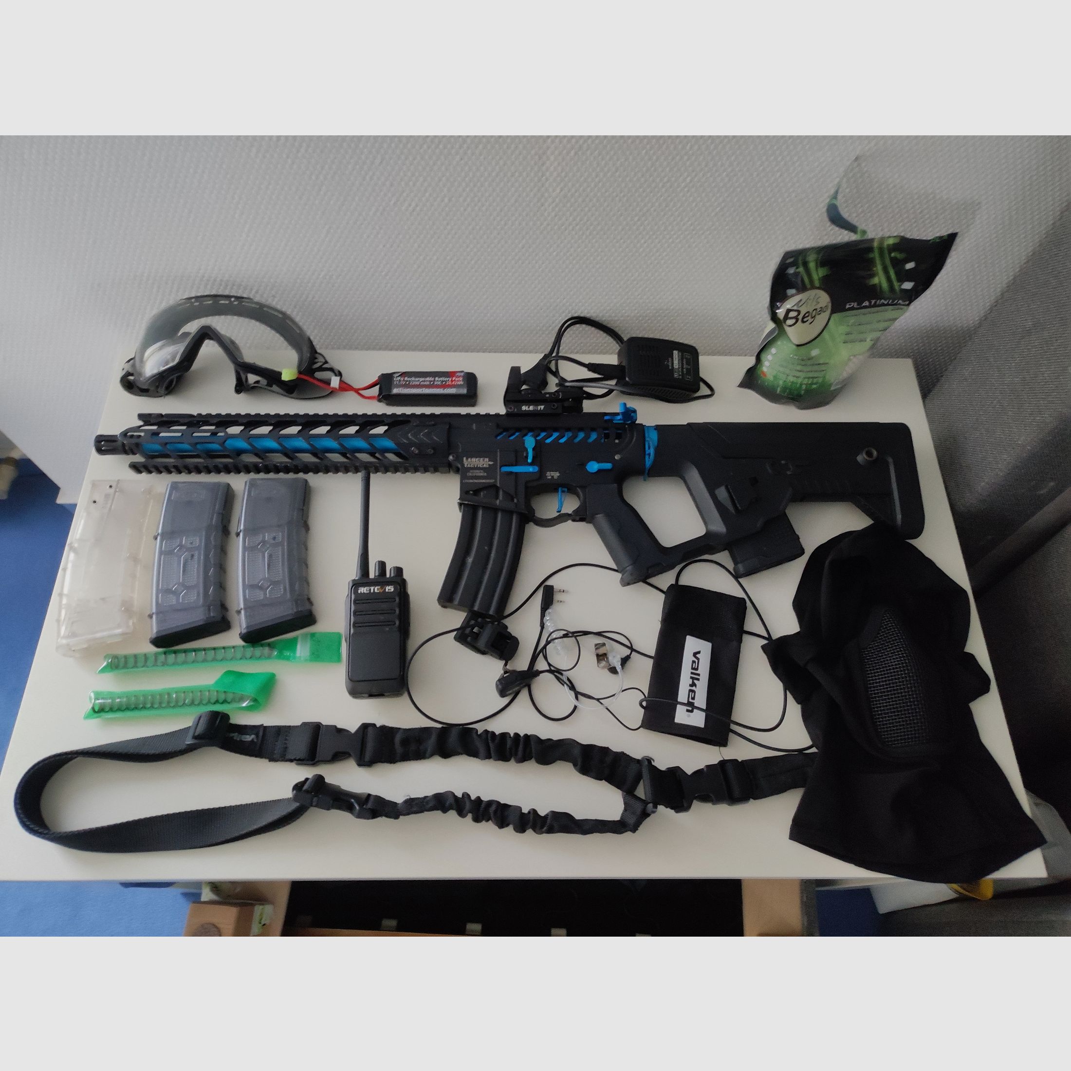 Lancer Tactical Gen 2, Airsoft Set