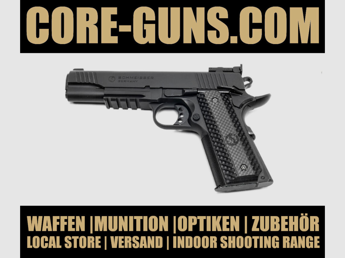 Schmeisser Hugo 1911 pistol 5" black immediately available