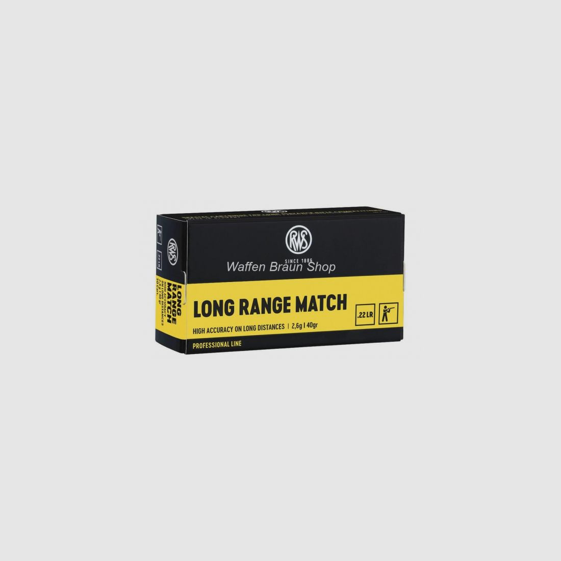 RWS .22 LONG RANGE MATCH 2,6g/40gr 50 Stück