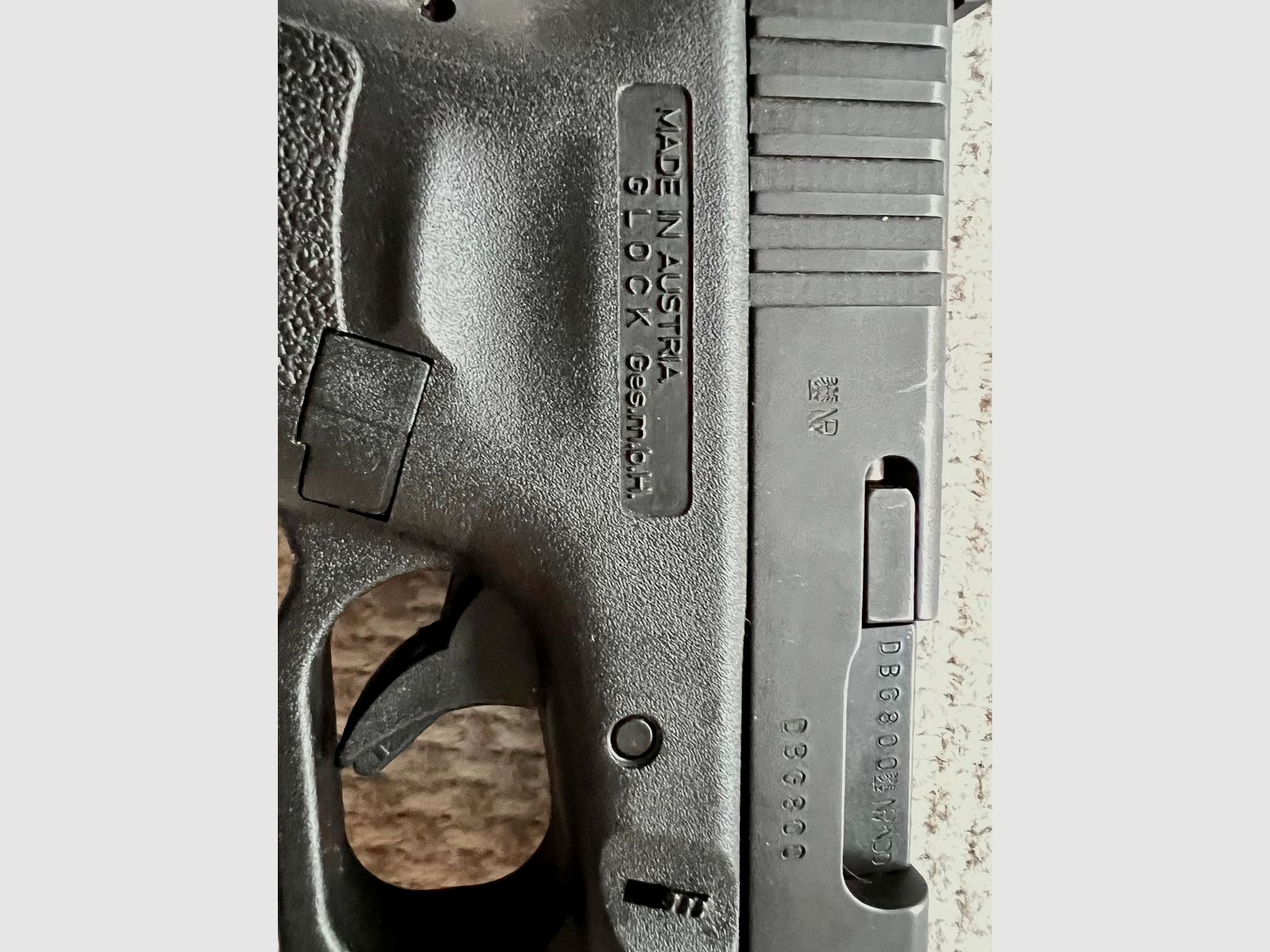 Glock Pistole 17, 9 mm Luger