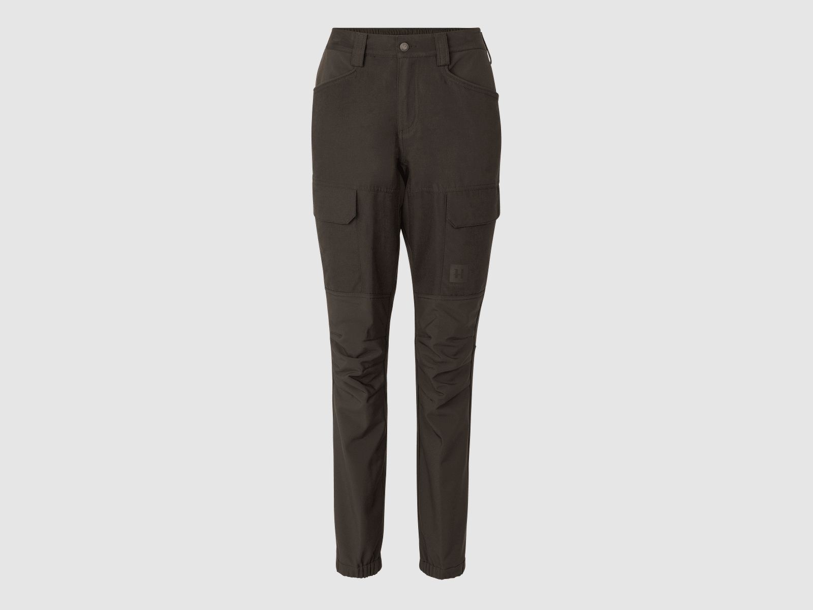 Härkila Scandinavian Trousers Women Shadow Brown/Deep Brown 44/32"