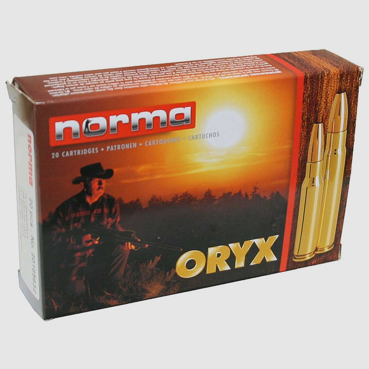 Büchsenpatronen Norma ORYX .22-250 3,6g / 55gr. !!!