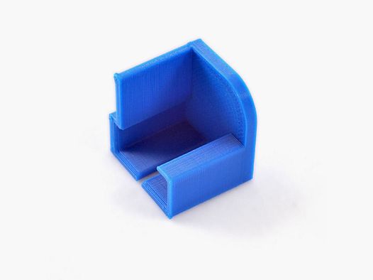 ARMANOV Stop Ramp for live primers chute – blue
