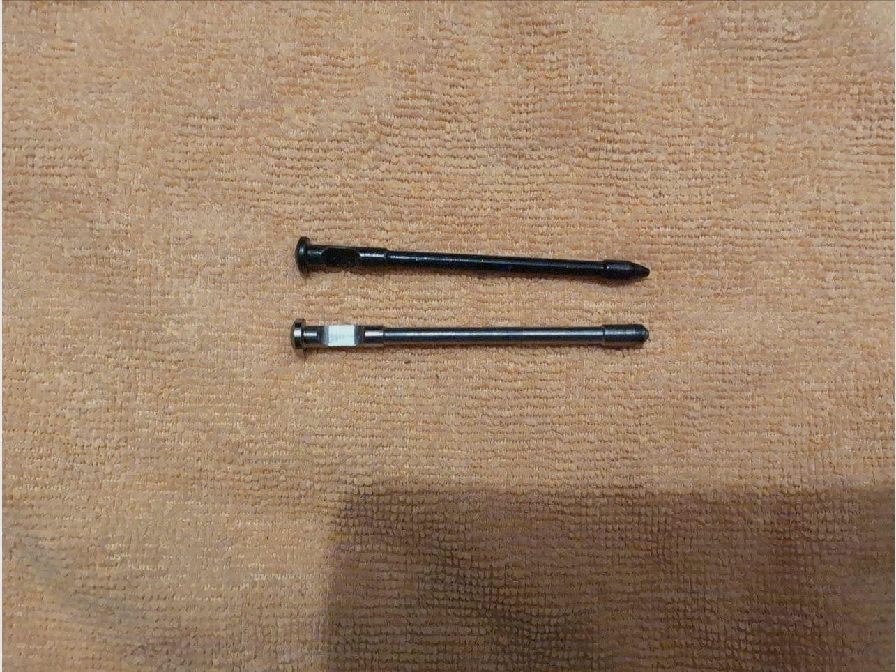 Replacement firing pin for MWM Gillmann Steel Defender .68 paintball gun
