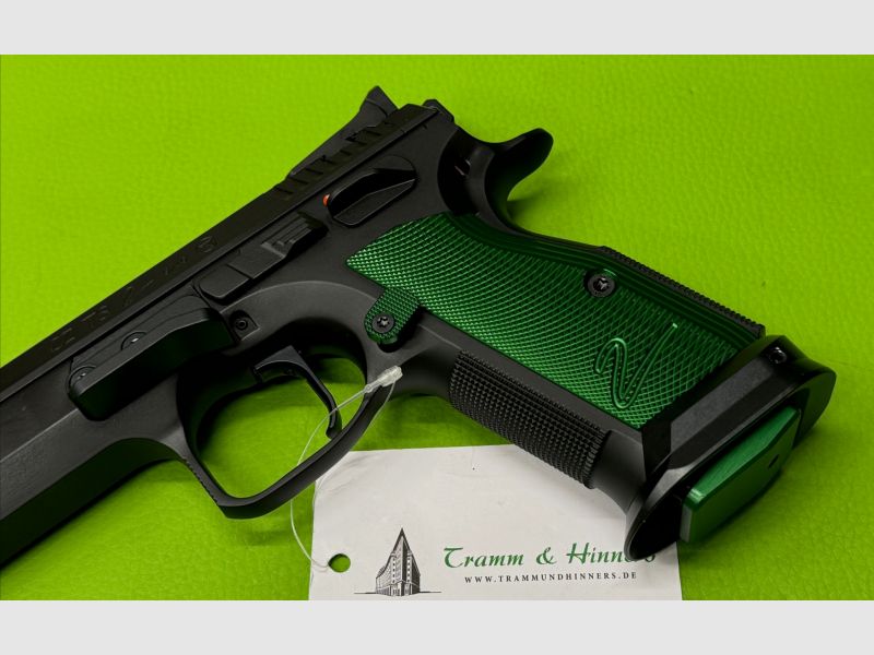 CZ TS 2 Racing Green 9mm Luger - halbautomatische Pistole - Neuwaffe