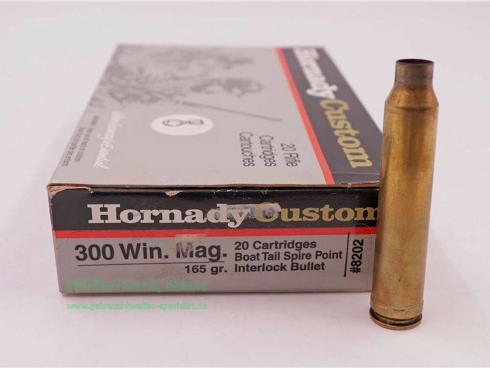 Divers fabricants de douilles de fusil long, usagées .300 Winchester Magnum