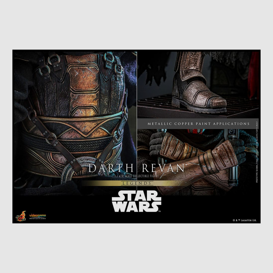 Star Wars Legends Videogame Masterpiece Actionfigur 1/6 Darth Revan 31 cm | 43248