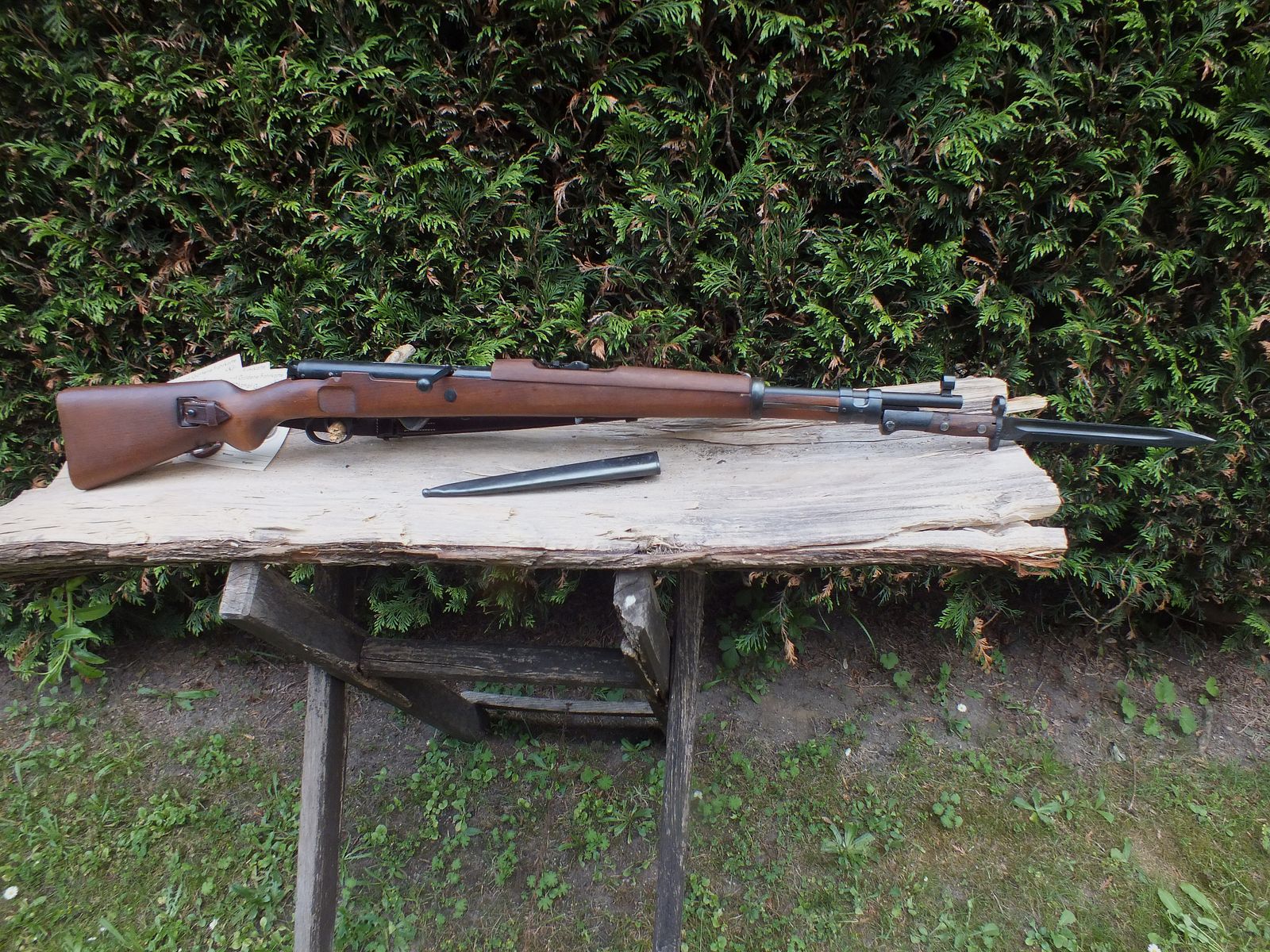 Haenel 310-9 dans la crosse K98