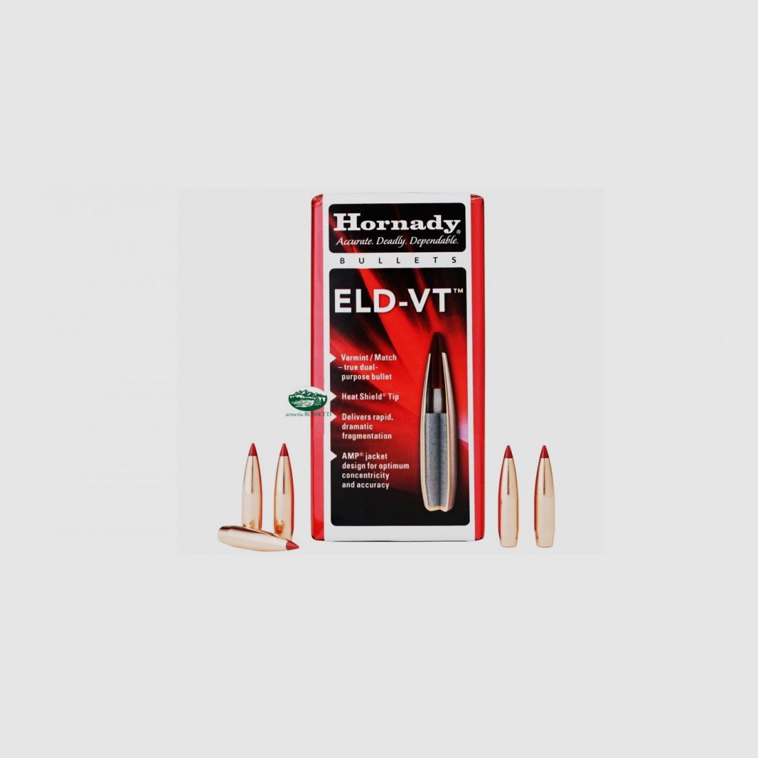 HORNADY Geschosse ELD-VT Kal.308 174gr. 30620