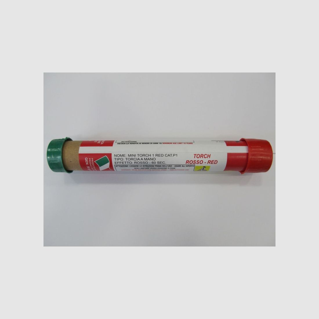 ROTE STADIONLAMPE 1 MINUTE