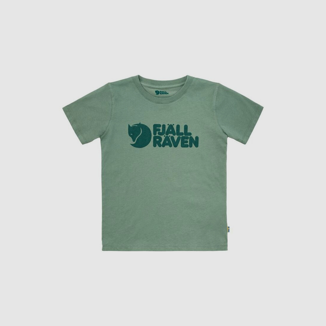 Fjällräven Kinder Logo T-Shirt Grün