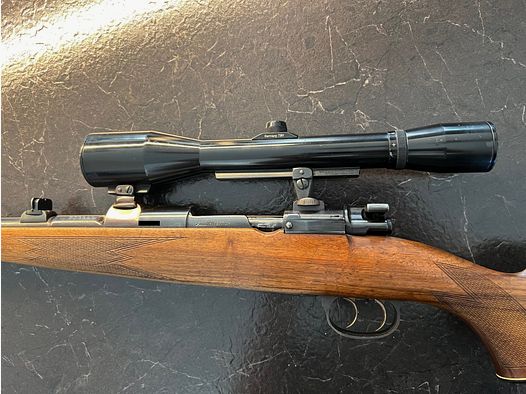 Akah 98er System Cal 7x57 Stecher mit Glas Hubertus 6x42 (Schwenkmontage)