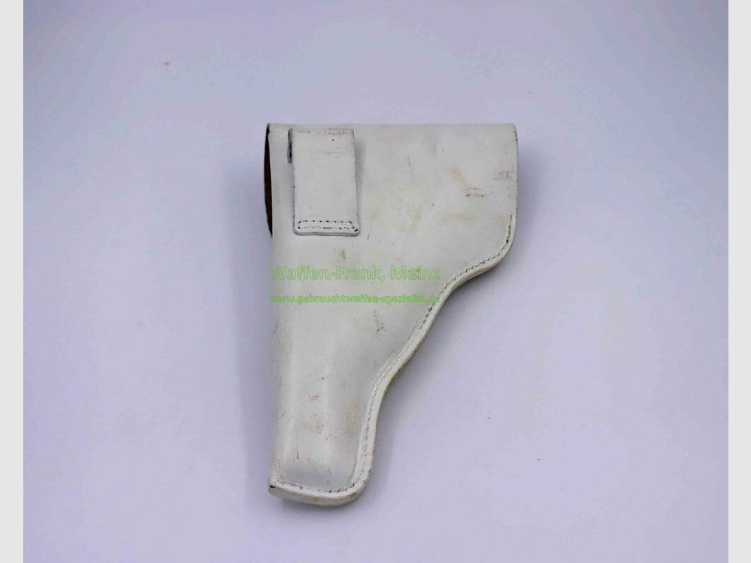 AKAH-(Fa. Albrecht Kind) Gürtleholster BW/MP Weiß für P1/P38