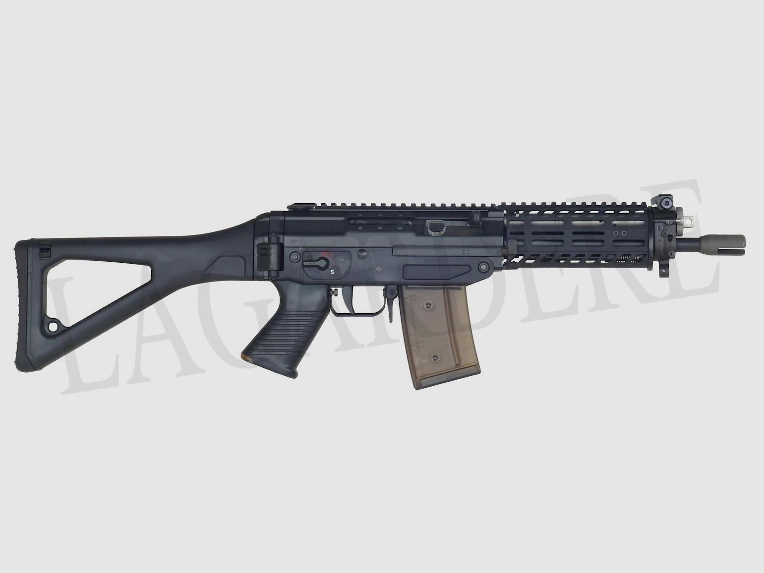 SAN SWISS ARMS SG 553-1 SB RAIL AA M-LOCK SCHWARZ (STURMGEWEHR)