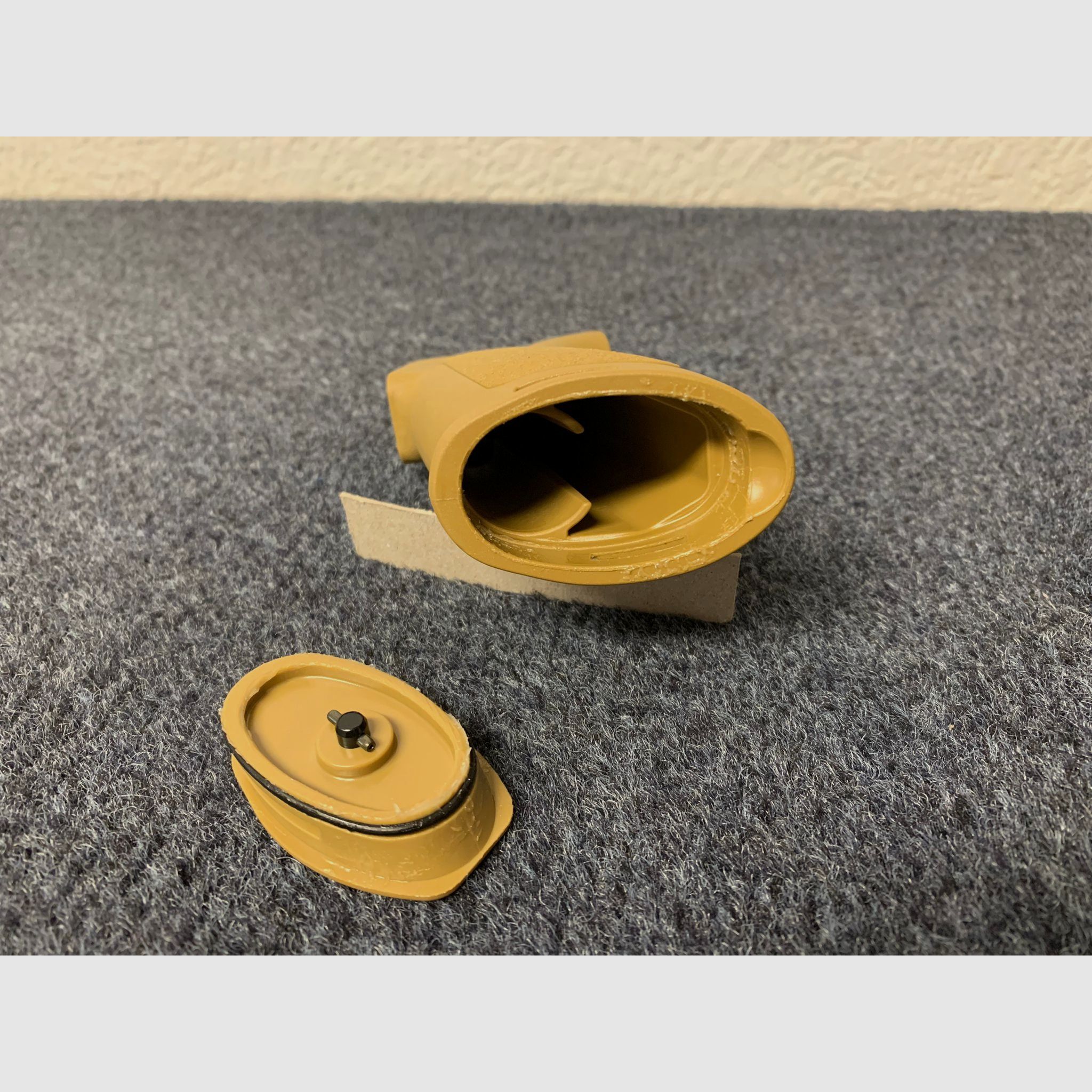 HK V7 impugnatura color sabbia RAL8000 - NUOVO - Heckler & Koch Mr223 Mr308 HK416 HK417 HK433 HK437 G95k KSK Ar15