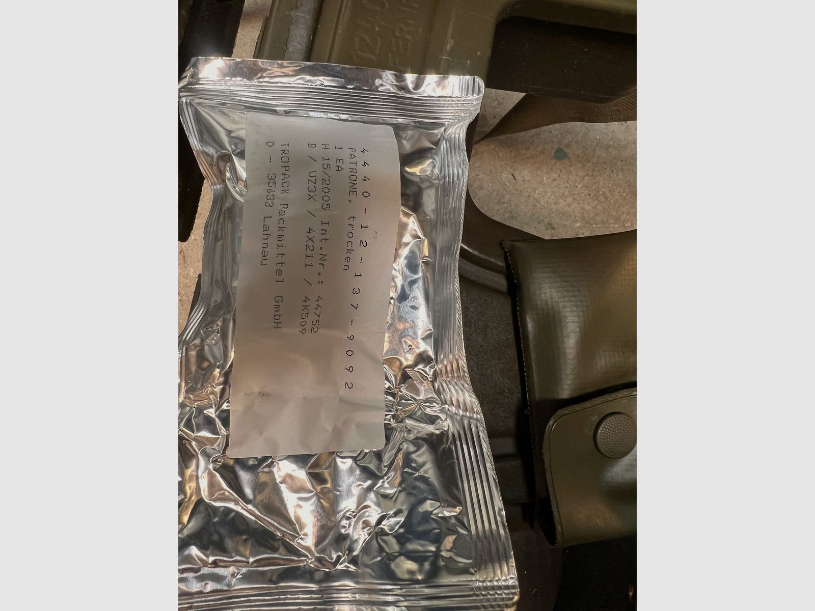 Trípode Bundeswehr MG3