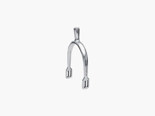 Éperons anglais Sefton pour homme épais Inox sans rouleau 30mm