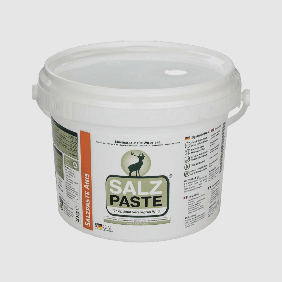 Eurohunt salt paste 2 kg, anise