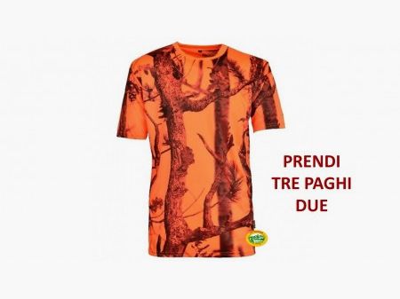 PERCUSSION T-Shirt fluo camo