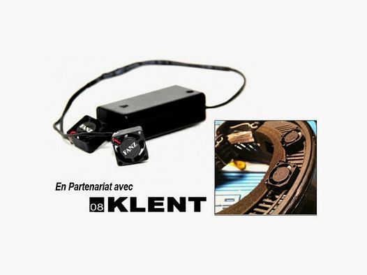 Doppelventilator KLENT für Paintballmaske