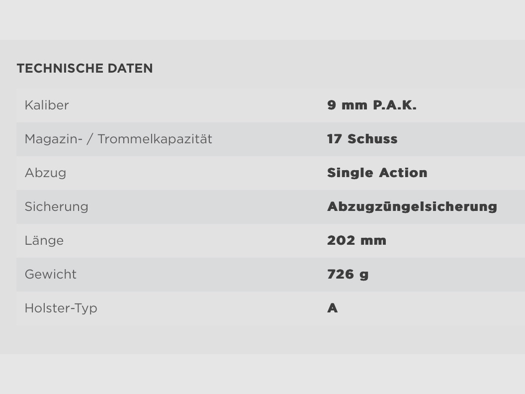 Umarex 311.02.04 GLOCK 17 Gen5 9 mm P.A.K., Coyote Schreckschusswaffe Pyro