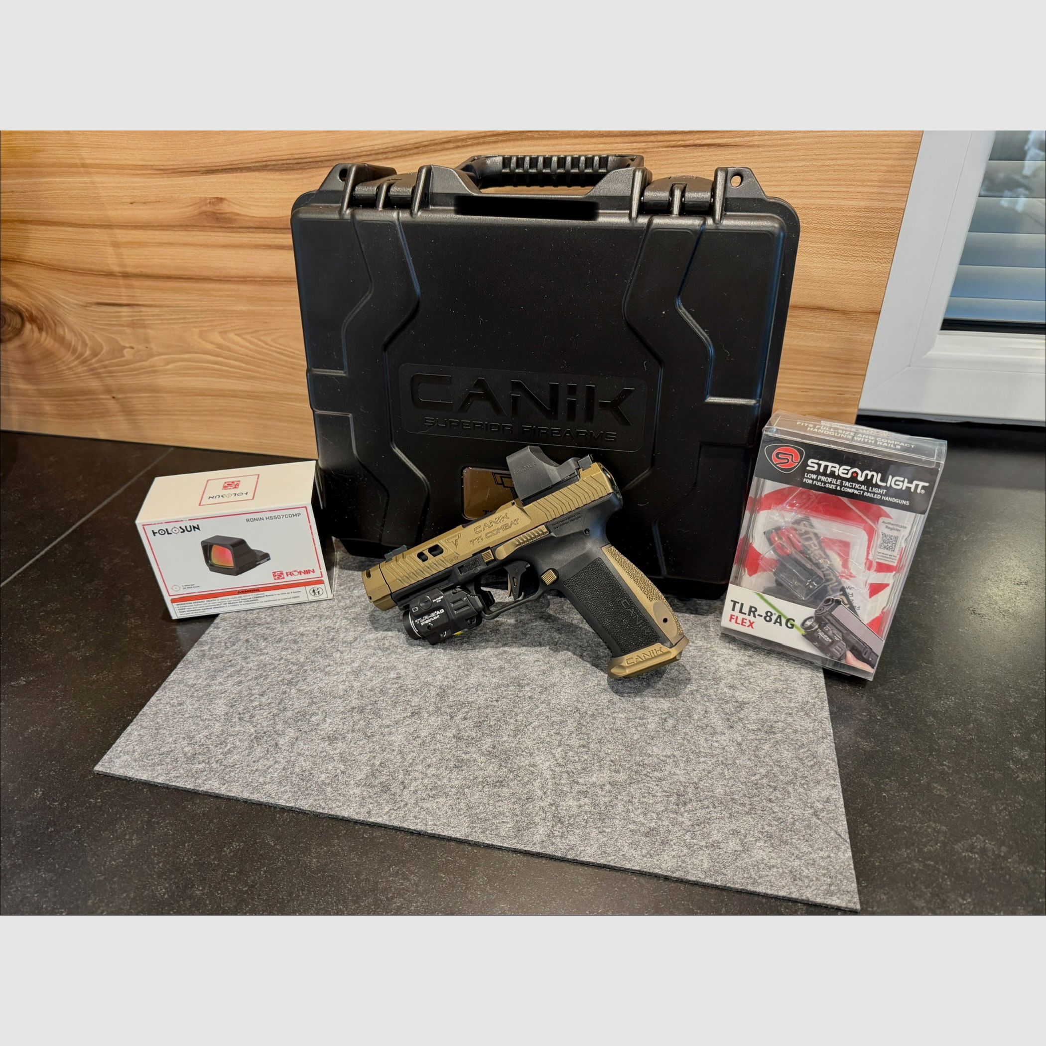 Canik TP9  TTI Combat Taran Tactical 9x19mm