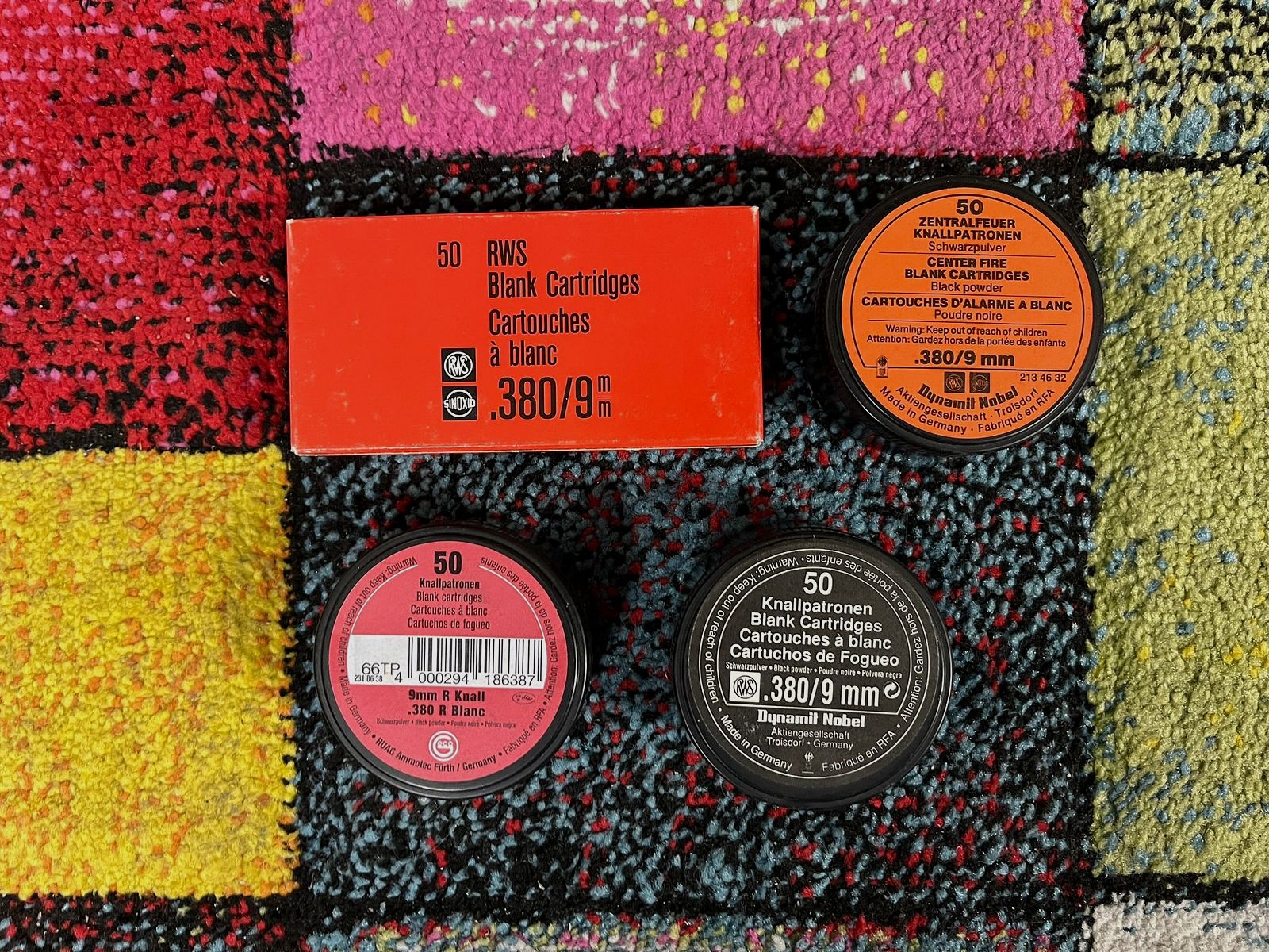 9mm RK cartucce a salve RWS / Geco - Collezionista