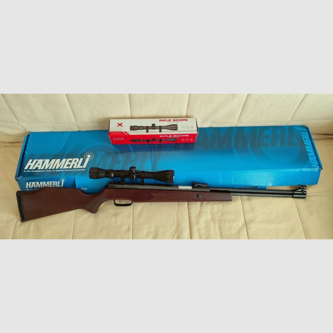 Hämmerli Hunter Force 900 mit Umarex 3-9x40 Zielfernrohr