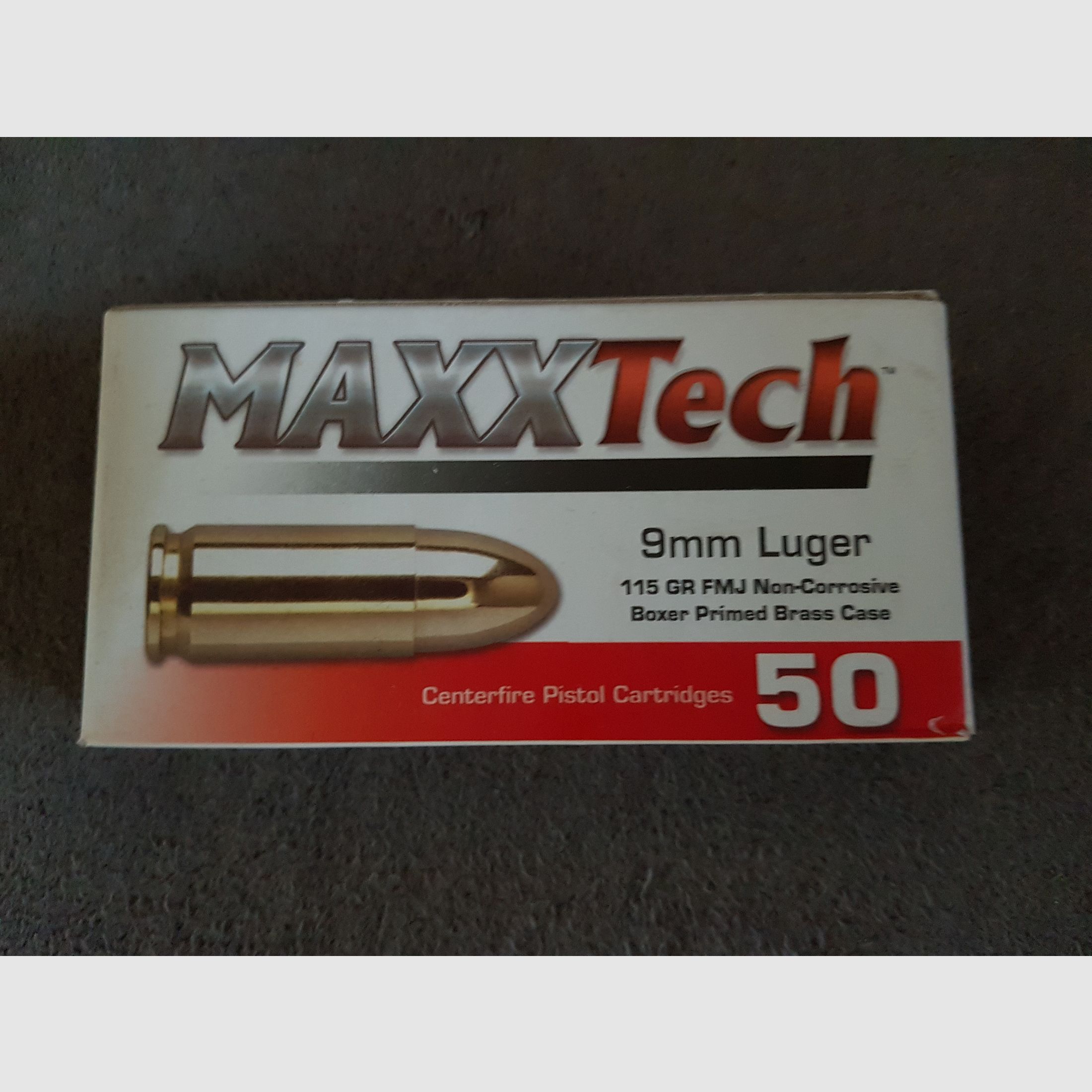 MAXX Tech 9mm Luger NEU 850 Patronen