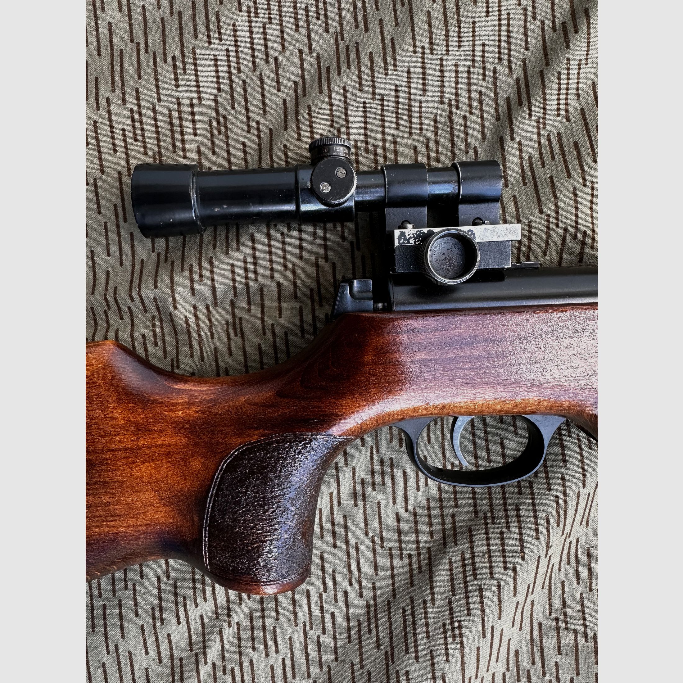 Fusil à air comprimé Haenel 311 État impeccable RDA Rare