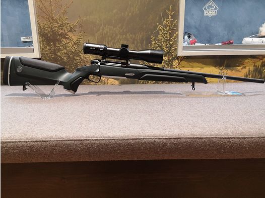 Steyr Monobloc Kal.30-06 grün-schwarz mit ZF Leica Fortis 6 2-12x50i