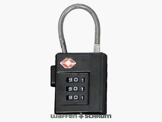 Combination lock TSA system for hooking