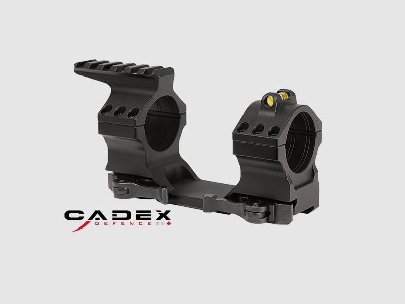 CADEX DEFENCE Unitized Ø30 Picatinny Scope Top Ring, image 2 of 3