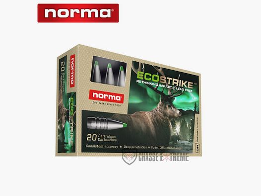 20 Munitions NORMA Cal 300 Prc 165gr Ecostrike
