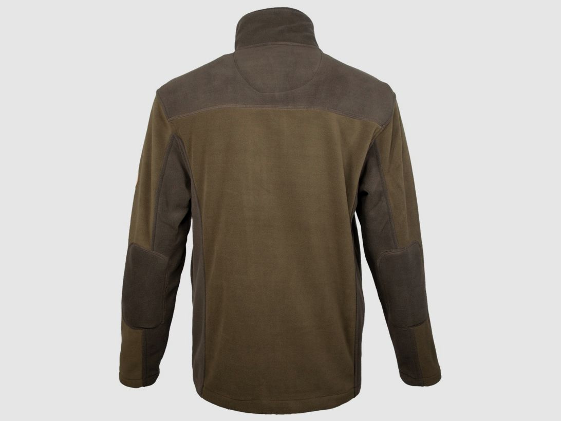 Signal Fleecejacke - orange/grün