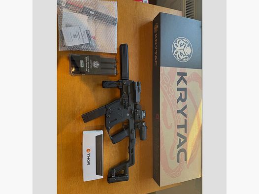 Krytac Kriss Vector Airsoft S-AEG (negro) + equipo