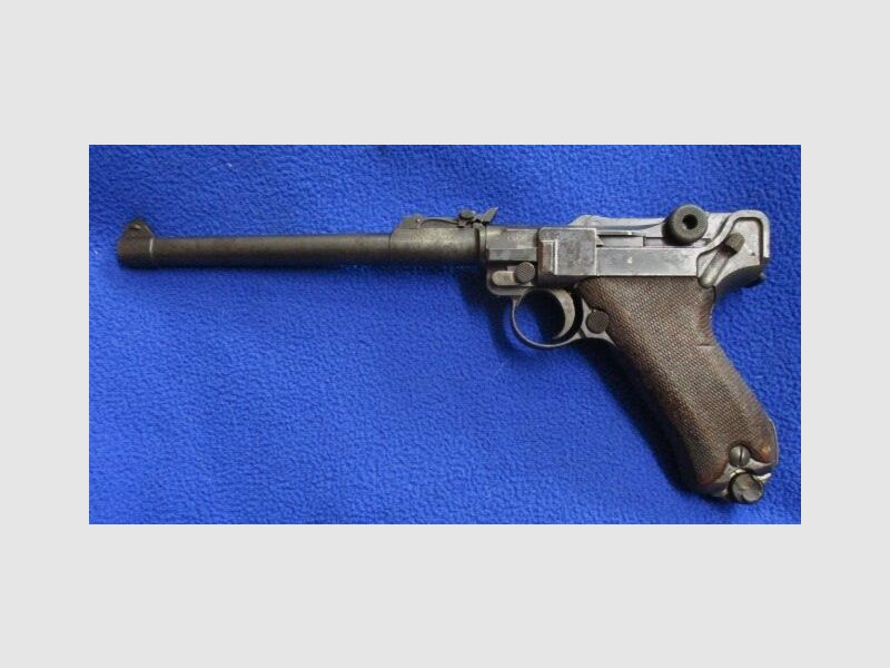 Pistole Ari 08 9mmLuger 1917 nummerngleich Originalzustand P08