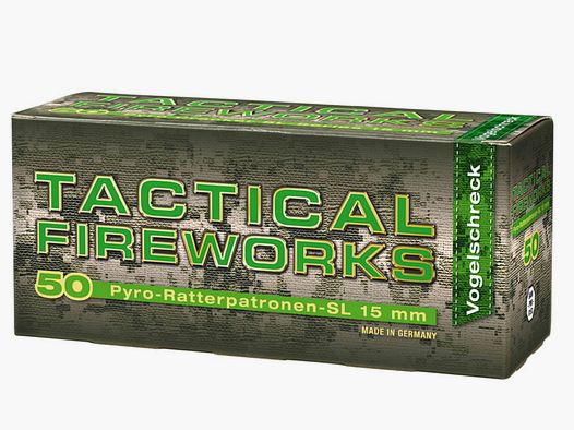 Umarex 4.1580 Pyro Ratterpatrony 15mm 50 sztuk odstraszacz ptaków Pyro