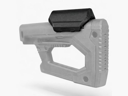 German Tactical Systems Gen 2 Cheek Riser AR-15 Buttstock Add-On Black