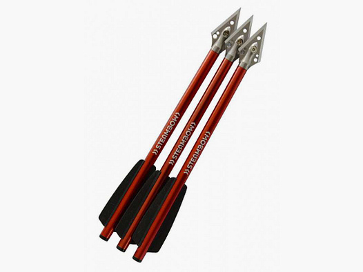 Steambow Jagdpfeile für Stinger Repetier-Armbrustpistole, 3 Stück