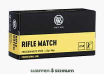 RWS Rifle Match 2,6g - 40gr. .22lr