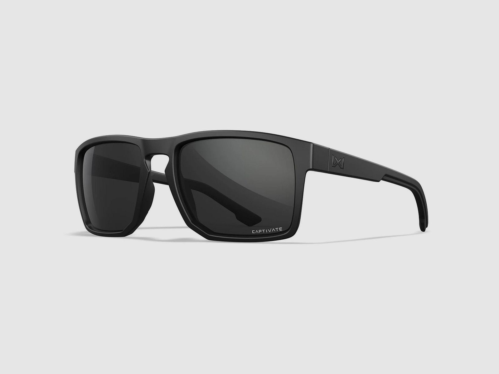 WX FOUNDER Lenses: CAPTIVATE™ grey, Frame: matte black, image 1 of 7